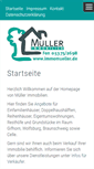 Mobile Screenshot of immomueller.de